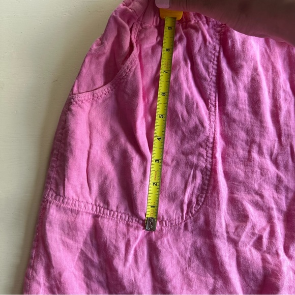 J. Crew Factory Pink Linen Skirt Medium - Picture 8 of 9